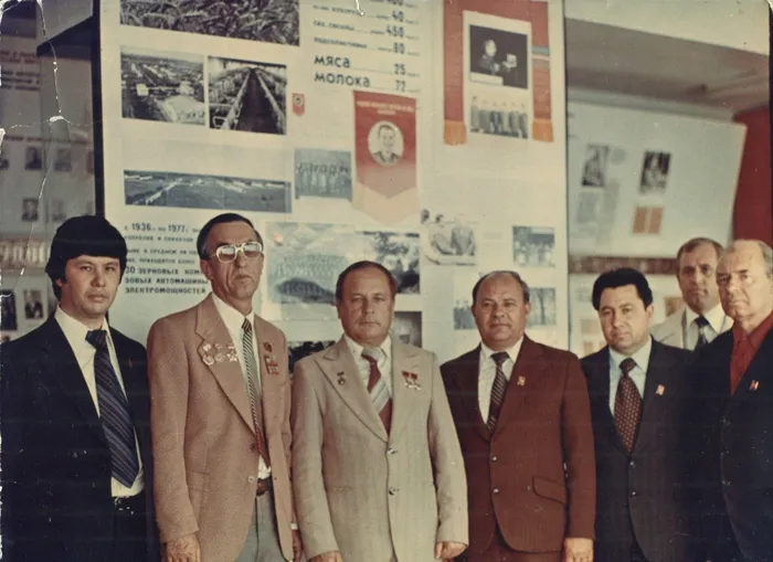 Е.С.Смык и В.В Горбатко (в цетре)